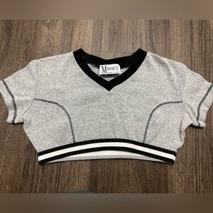 Vintage Mariposa crop